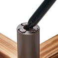 thumbnail image 3 of Northlight Brown Light Wooden Adjustable Artificial Christmas Tree Stand, for Trees up to 7.75' Tall and up to 1.25" in Diameter, 3 of 3