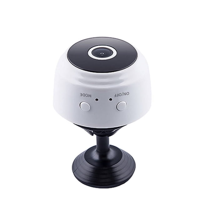 Mini cámara espía oculta blanca WiFi Pequeño vídeo HD 1080P Visión nocturna Detección de movimiento Seguridad Niñera Vigilancia Cámaras secretas