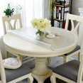 thumbnail image 3 of OUSITAID Protecteur Imperméable en PVC pour Nappe Table de Bureau Couvre 23.5x23,5 Pouces, 3 of 3
