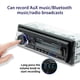 thumbnail image 4 of Reproductor MP3 universal para coche con iluminación de color, radio con tarjeta de disco y Bluetooth, manos libres, centro de audio, radio estéreo, 4 of 9