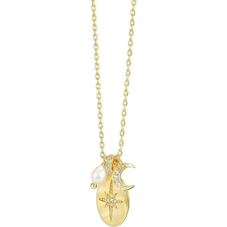 14K Gold Polished North Star Necklace 14K Gold Polished North Star Necklace