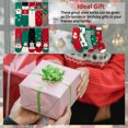 thumbnail image 5 of COOPLUS Women & Men Christmas Socks Cute Crazy Design Socks Novelty Gift For Women & Men 5 Pairs, 5 of 7