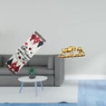 thumbnail image 2 of Decoración de mesa invernal festiva con mantel reutilizable de de Navidad y escultura moderna de para escritorio o armario de estilo rústic, 2 of 8