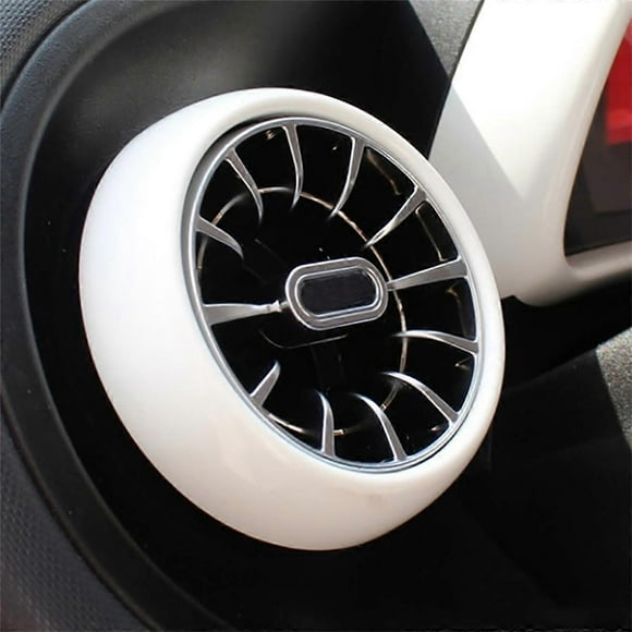 1set/4pcs Air Conditioner Air Vent Chrome Trim Cover