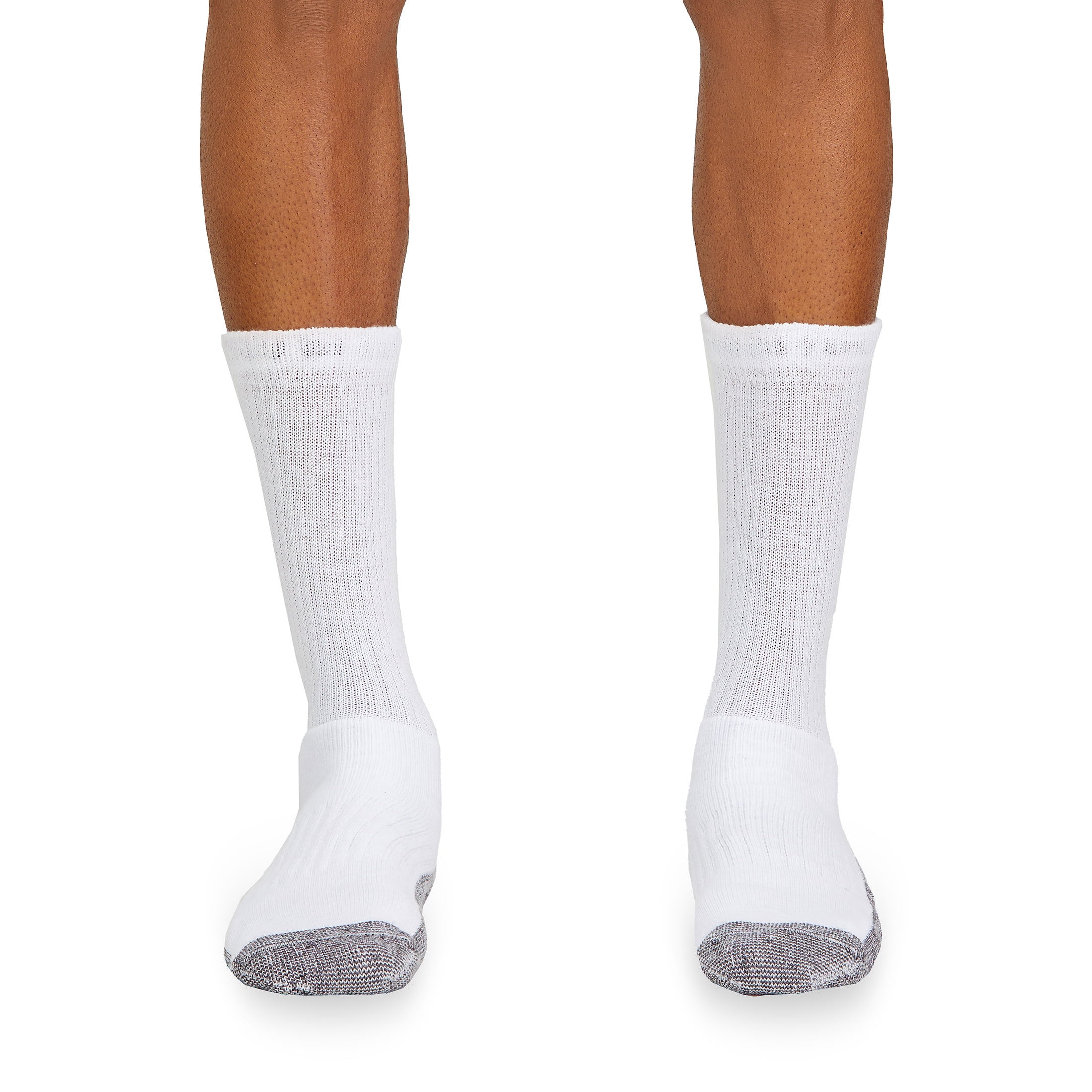 Fruit of the Loom Work Gear Men's Socks, Sizes 6-12, 6-Pack