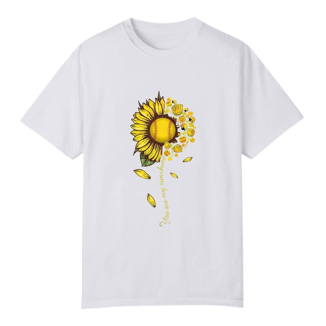 VJATTWR Hauts à Manches Courtes pour Femmes Chemises Graphiques T-Shirts Décontractés à Manches Courtes P