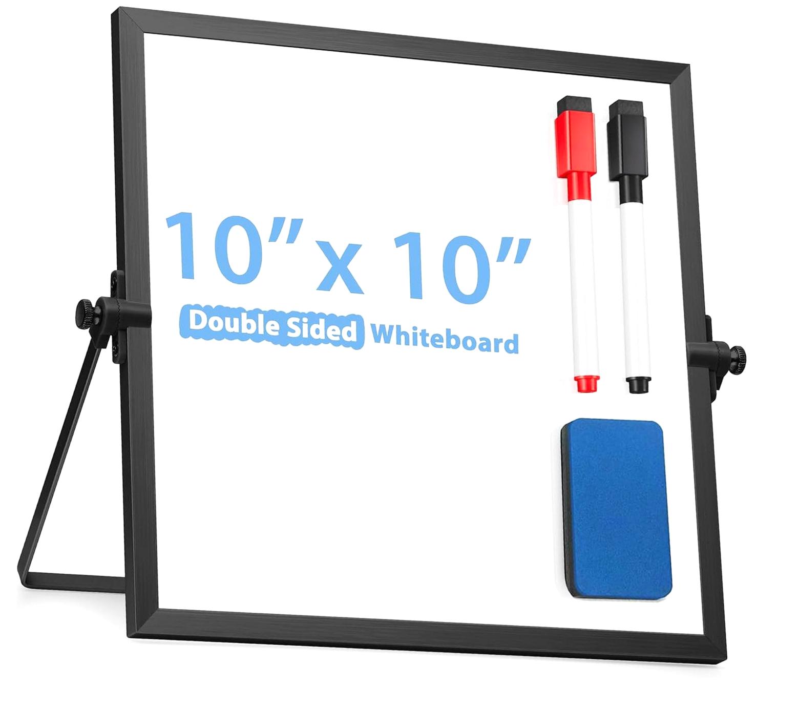 2 Stück Mikrofaser Whiteboard-Radierer – Waschbar, Für Kreide & Marker, Größe 12,7 X 7,6 Cm
