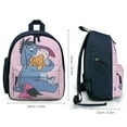 thumbnail image 2 of Eeyore Mini Backpacks Cute Cartoon Casual Small Bookbag Fashion Laptop Bag Daypack for Travel Hiking School, 2 of 6