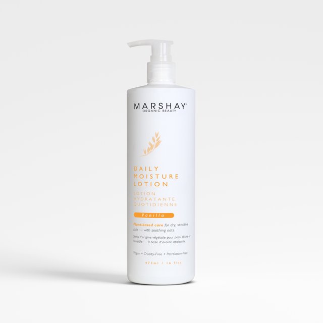 Daily Lightweight Moisturizing Lotion, Face Moisturizer, and Hand Cream with Shea Butter and Colloidal Oatmeal. For Normal to Dry Skin + Sensitive Skin- Vanilla