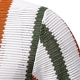 thumbnail image 4 of YLSDY Men's Vertical Striped Knit Golf Shirt V-Neck Casual Short Sleeve Summer Top White L, 4 of 7
