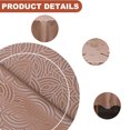 thumbnail image 3 of Nappe Ronde en Jacquard, Nappe en Microfibre Imperméable, Nappe pour l'Extérieur et l'Intérieur, 3 of 5