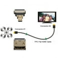 thumbnail image 6 of Chenyang CY CYFPV HDMI Female to Micro HDMI Male Extension FPC Flat Cable 1080P for FPV HDTV Multicopter Aerial Photography, 6 of 7