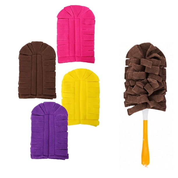 360-Degree Dusting Brush Reusable Dusting Cloth Cover For Wet And Dry Use