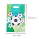 thumbnail image 3 of EeaseMX 100 bolsas de regalo con temática de fútbol, bolsas decorativas para recuerdos de fiesta, bolsas divertidas para regalos de cumpleaños infantiles (verde), 3 of 7