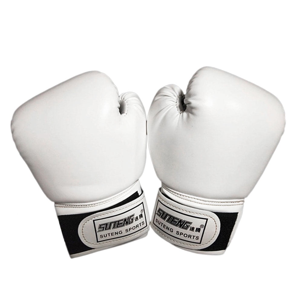 Etereauty 1 Pair Children Boxing Gloves Pearly Lustre Pure Color Boxing