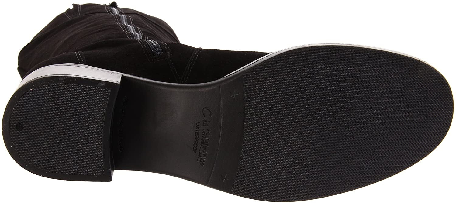 La Canadienne Passion Black Suede 