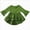 T91-Green, variant on Toddler Girls Long Sleeve Ruffle Tiered Tunic Top for Girls 12 24 Months 2T 3T 4T 5T 6T Crewneck Flared Hem Shirts Girls Tops