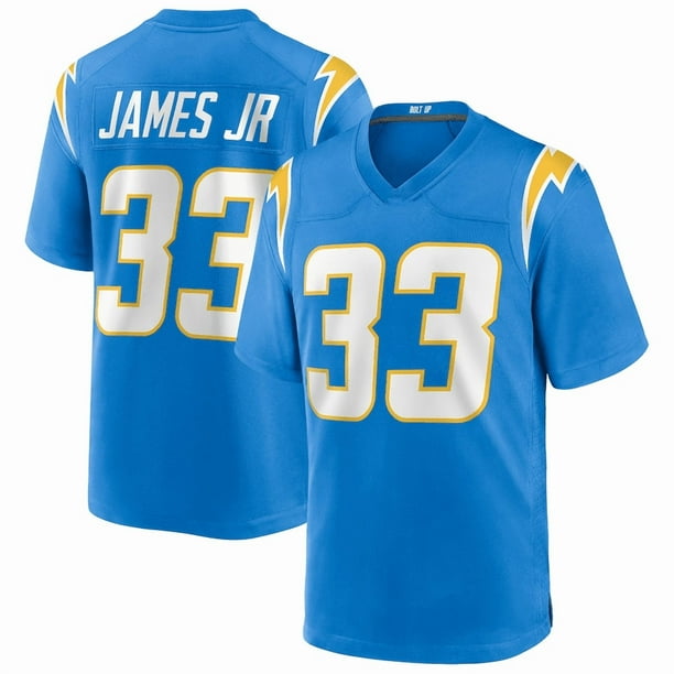 Camiseta de fútbol americano de #33 Derwin James para hombre - S