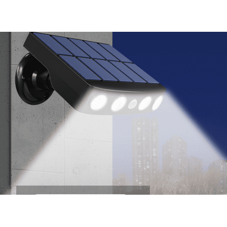 

Yozhu Outdoor solar panel lamp projector with motion detector - Adjustable wall bracket - Automatic ignition