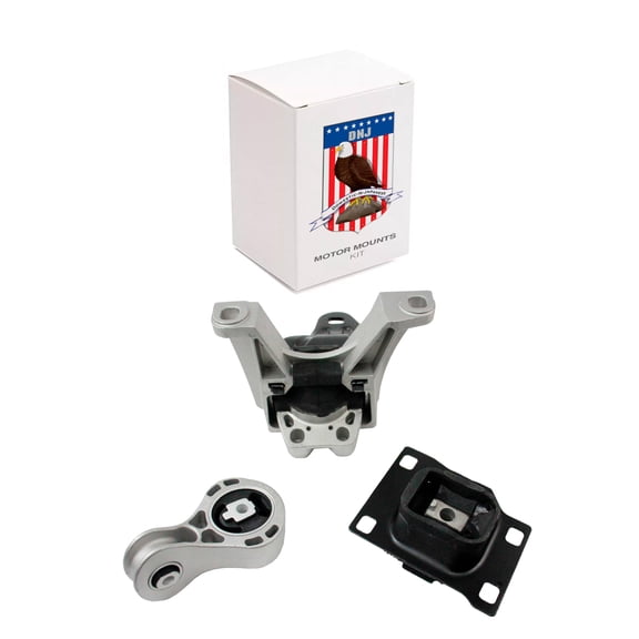 DNJ MMK1168 Motor Mount Kits Set Fits Cars & Trucks 08-11 Ford 2.0L DOHC