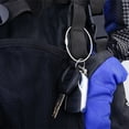 thumbnail image 4 of HERFIER 10pcs Steel Wire Keychains Cable Key Rings Holder for Hiking Luggage ID Tags, 4 of 8