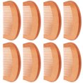 thumbnail image 4 of Miangastore 8 pcs Wooden Comb Anti-static Comb Fine Tooth Comb Small Comb Pocket Comb Detangler Comb, 4 of 9