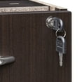 thumbnail image 5 of Mayline Aberdeen 26"" Deep 2 Drawer Desk File Pedestal in Mocha, 5 of 6
