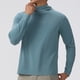 thumbnail image 4 of pstuiky manga larga para hombre, Blusa deportiva transpirable de manga larga con capucha para hombre, color liso top de hombre m, 4 of 4