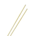 thumbnail image 1 of Tubo redondo de latón de 330 mm en paquete de 2, 3 mm de diámetro exterior y 0.2 mm de grosor de pared, tubería de acero inoxidable sin costura, tubo recto de metal [0.12x0.008x13IN], 1 of 1