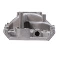 thumbnail image 3 of Edelbrock Intake Manifold 7577 RPM Air-Gap; 1500-6500 RPM Range; Dual-Plane; 4-Barrel Square-Bore Carburetor; Aluminum; Natural, 3 of 6