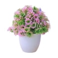 thumbnail image 2 of Plantas artificiales de bonsái para la entrada de la sala de estar y el dormitorio. Rosa, 2 of 9