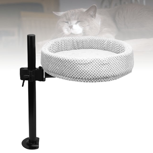 Nido De Gato De Escritorio, Cama De Gato De Escritorio Elevable Resistente Para El Hogar