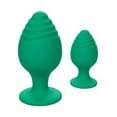 thumbnail image 4 of Cheeky Green Textured Butt Plug Set, 4 of 5