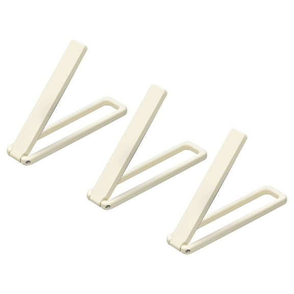 Thin Cell Phone Kickstand, 3Pack Horizontal Vertical Folding Phone Stand White