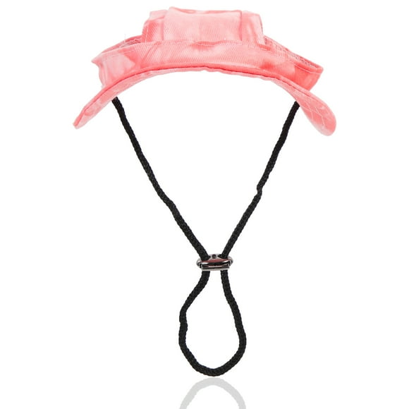 GOOHOCHY Gorras ajustables para perros con decoración para la cabeza de mascotas, sombreros tipo cubo