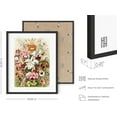 thumbnail image 3 of HAUS AND HUES Haeckel Posters & Vintage Botanical Prints - Set of 6 Vintage Plant Poster Wildflower Prints & Vintage Nature Prints, Flower Posters and Prints Botanical Print Set (16x20, Framed Black), 3 of 6