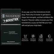 Nugenix T Booster - Free Testosterone Booster for Men, 30 Count