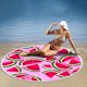 thumbnail image 3 of Manta de Playa a Prueba de Arena Toalla de Playa Circular de Fruta Tropical, Toalla de Fibra Ultrafina Súper Grande, Manta de Piscina Súper Absorbente Y de Secado Rápido, Toallas para Niños Y Adultos, 3 of 4