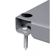 thumbnail image 5 of Wall Control Pegboard Rack Home & Garage Tool Storage & Organization Grey Metal Pegboard Pack - Two 32-Inch Wide x 16-Inch Tall Grey Steel Peg Board Panels, 5 of 10