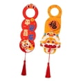 thumbnail image 2 of yotijay 2025 New Year Door Handle Decoration Cute Tabs for Entryway Party Front Door B, 2 of 9