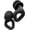 Onyx Black, variant on Zenz Unwind Pro Earplugs for Noise Reduction - Reusable Soft Silicone for Sleep, Travel, Yoga - 35dB Hearing Protection - Black