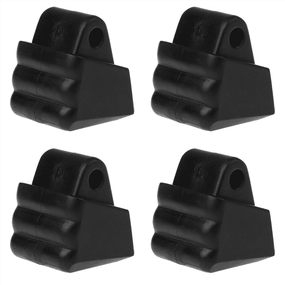 4X Inline Skate Brake Stop Roller Skates Stoppers for Outdoor Roller Skating Black