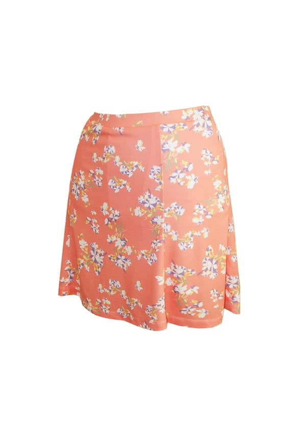 Women's Cherry Blossom Print Knit Skirt #2916