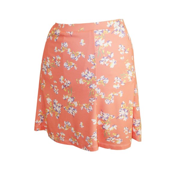 Monterey Club Women's Cherry Blossom Print Knit Skirt #2916