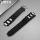 thumbnail image 5 of Correa de reloj de silicona de 20 mm x 10 mm para Cartier Chronoscaph W10198U2 W10125U2 W10197U2 W10184U2 Correa de reloj de goma, 5 of 5
