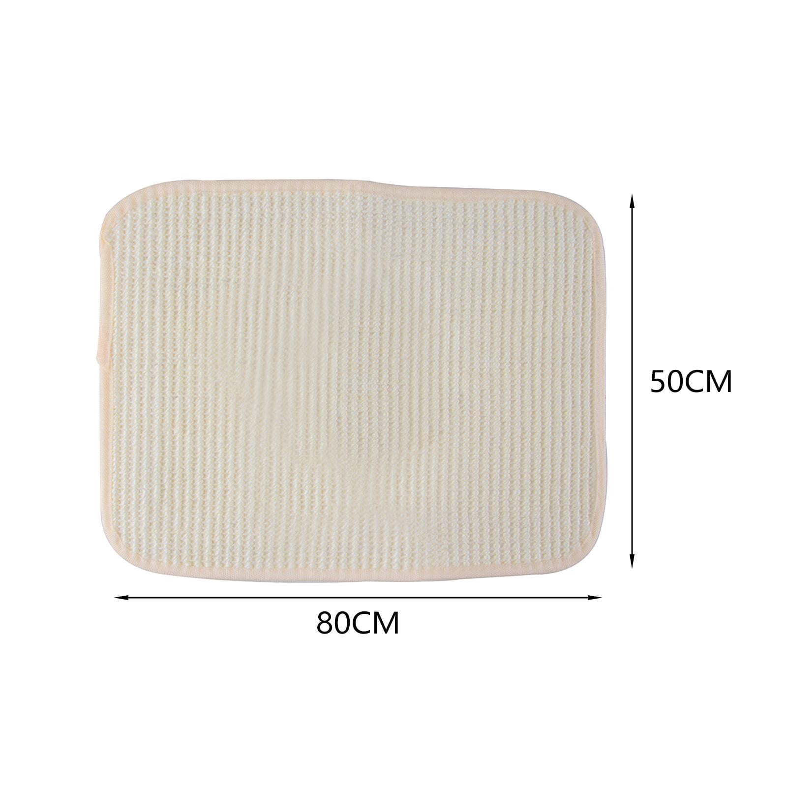 Bvdfgk Cat Scratch Mat Kitten Scratching Board Furniture Protector Sisal Scratching Pad L 80cmx50cm