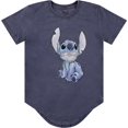 thumbnail image 3 of Disney Junior's Lilo and Stitch Short Sleeve 2 Pack T-Shirt- Junior Ladies Sizes XS-3XL, 3 of 8