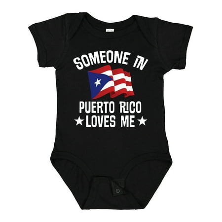 

Inktastic Someone in Puerto Rico Loves Me Gift Baby Boy or Baby Girl Bodysuit