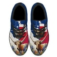 thumbnail image 2 of Texas Bluebonnet and Longhorn Shoes Sneakers Black Size 10.5, 2 of 7