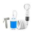thumbnail image 3 of Ducha portátil,Ducha portátil para acampar,senderismo,viajes y coche.,Ducha de camping profesional con caudal de 5 l/min,Ducha de riego para plantas con herramienta de lavado de, 3 of 8